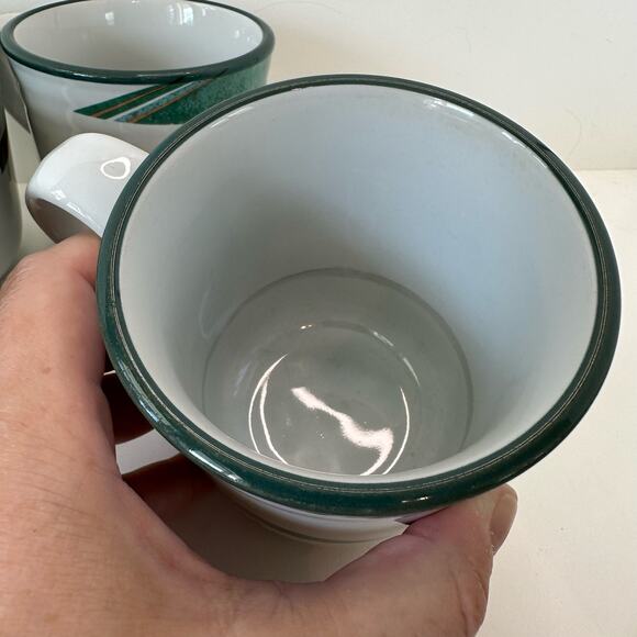 Vintage Noritake Coffee Mugs in New West Pattern Set of 5 - Picture 11 of 12